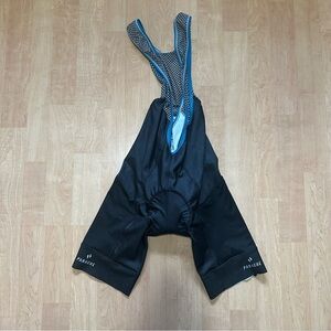 Panache Women’s Cargo Pocket Bib Bib Shorts, small, black